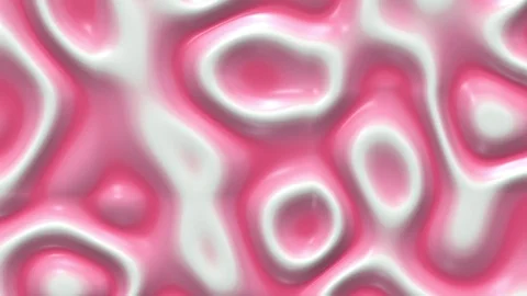 Liquid paint looping animated background. Fluid flowing wavy texture, 3d render Stock Footage 122261909