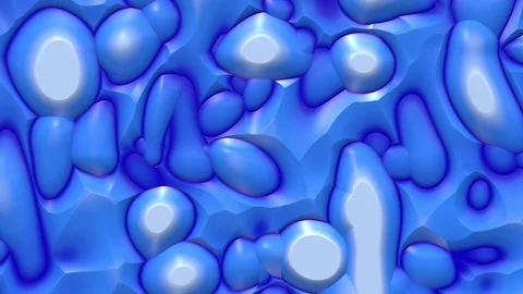 Liquid paint looping animated background. Fluid flowing wavy texture, 3d render Stock Footage 122262473