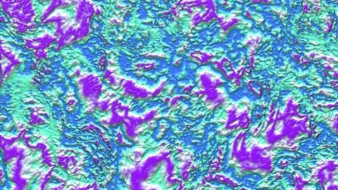 Liquid paint looping animated background. Fluid flowing wavy texture Stock Footage 122767860