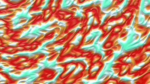 Liquid paint looping animated background. Fluid flowing wavy texture Stock Footage 122767938