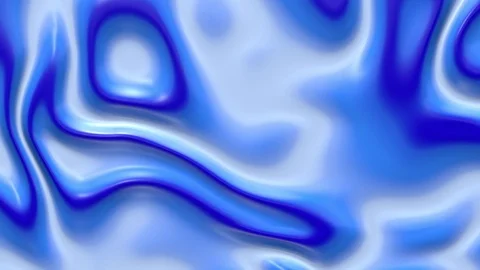 Liquid paint looping animated background. Fluid flowing wavy texture, 3d render Stock Footage 124926510