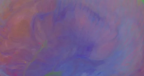 Liquid paint mixing artwork with splash and swirl Video stock 151352521