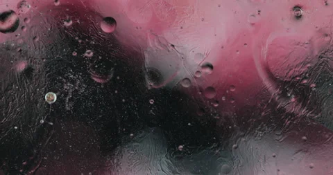 Liquid paint mixing artwork with splash and swirl Video stock 151565821
