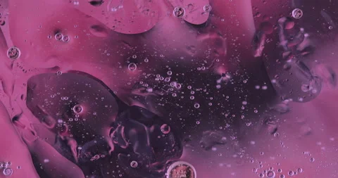 Liquid paint mixing artwork with splash and swirl Video stock 151566386