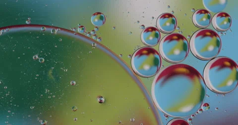 Liquid paint mixing artwork with splash and swirl Video stock 151566817