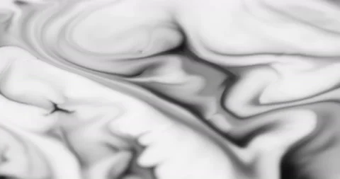 Liquid paint mixing artwork with splash and swirl Stock Footage 151568331