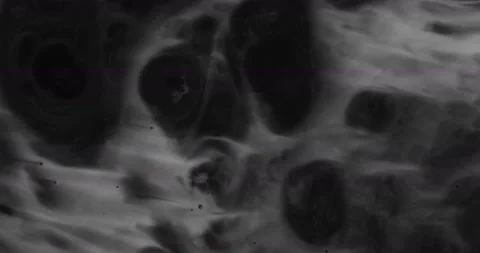 Liquid paint mixing artwork with splash and swirl Stock Footage 153953826