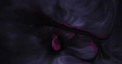 Liquid paint mixing artwork with splash and swirl Stock-Footage 155662727