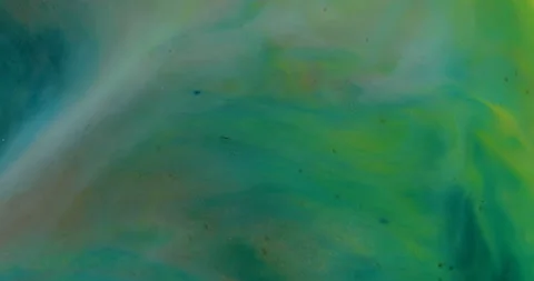 Liquid paint mixing artwork with splash and swirl Stock-Footage 156834187