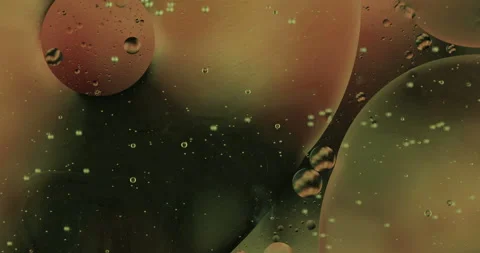 Liquid paint mixing artwork with splash and swirl Stock Footage 164438779