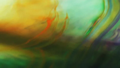 Liquid paint mixing artwork with splash and swirl Stock Footage 165165160