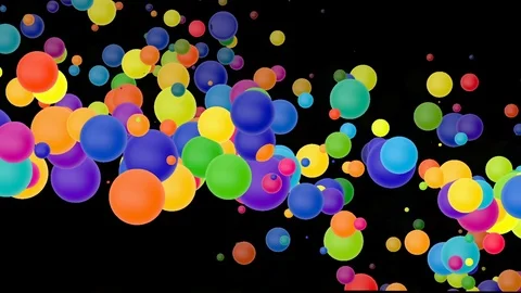 Liquid Particles Background. Jelly Particles Video stock 104444280