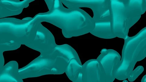 Liquid Particles Background. Jelly Particles Video stock 104444307