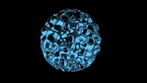 Liquid Particles Background. Jelly Particles Vidéo 104511912