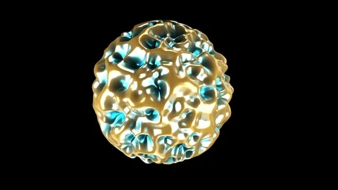 Liquid Particles Background. Jelly Particles Video stock 104511940