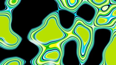 Liquid Particles Background. Jelly Particles Video stock 104808458