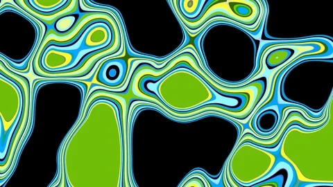 Liquid Particles Background. Jelly Particles Video stock 105151478