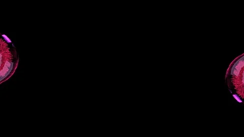 Liquid Particles Background. Jelly Particles Video stock 106070560