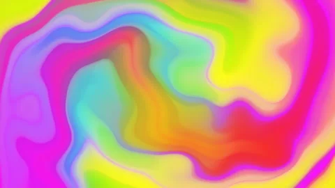 Liquid Pattern Animation With Delicate Curved Waves, Background With Folds Stock Footage 148535871