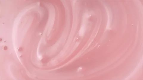 Liquid pink washing gel texture, soap, shampoo. Pearlescent surface Stock-Footage 340610818