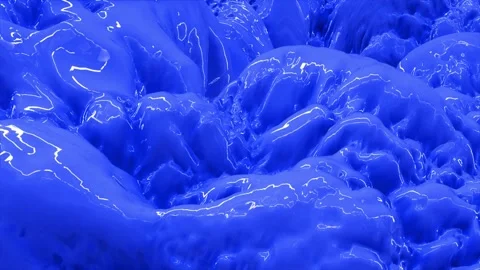 Liquid Plastic Loop Stock-Footage 165172430