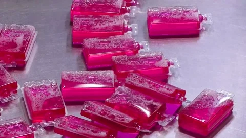 Liquid, pouring, detergent bottle 動画素材 225323451