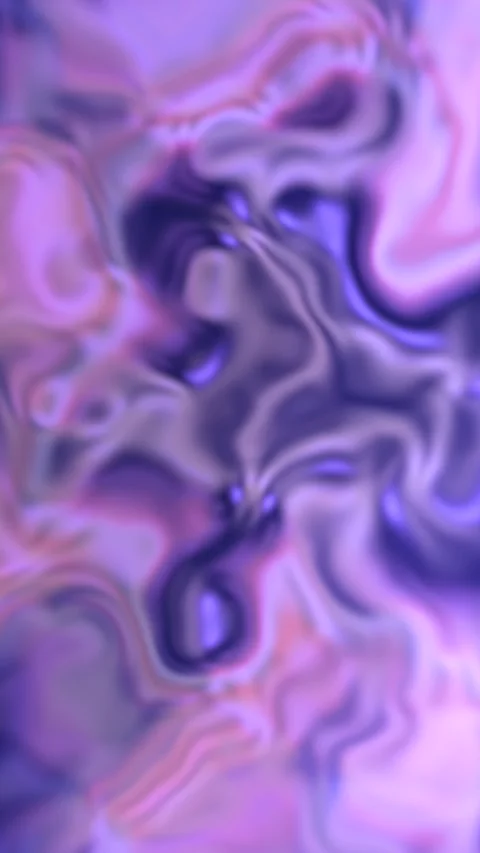 Liquid purple marble texture. Vertical 4K video. Loop animation Stock Footage 284438779