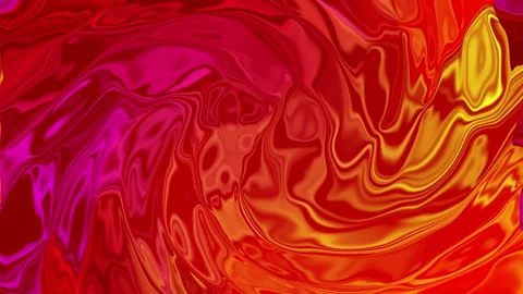 Liquid red abstract background. Shining movement of paint with glitter Video stock 241712971