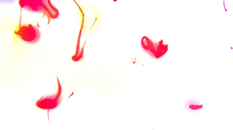 Liquid Red Squiggles 動画素材 37689671