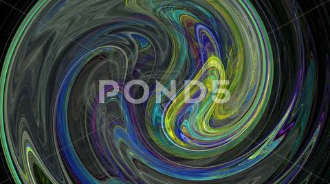 Liquid Rotation Background Stock Illustration