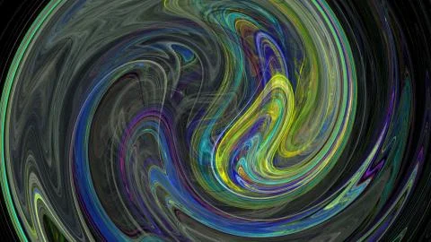 Liquid Rotation Background Stock Illustration