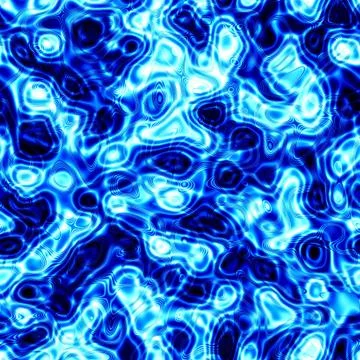Liquid seamless silver blue background pattern. Colors: indigo, denim, navy b Stockillustratie