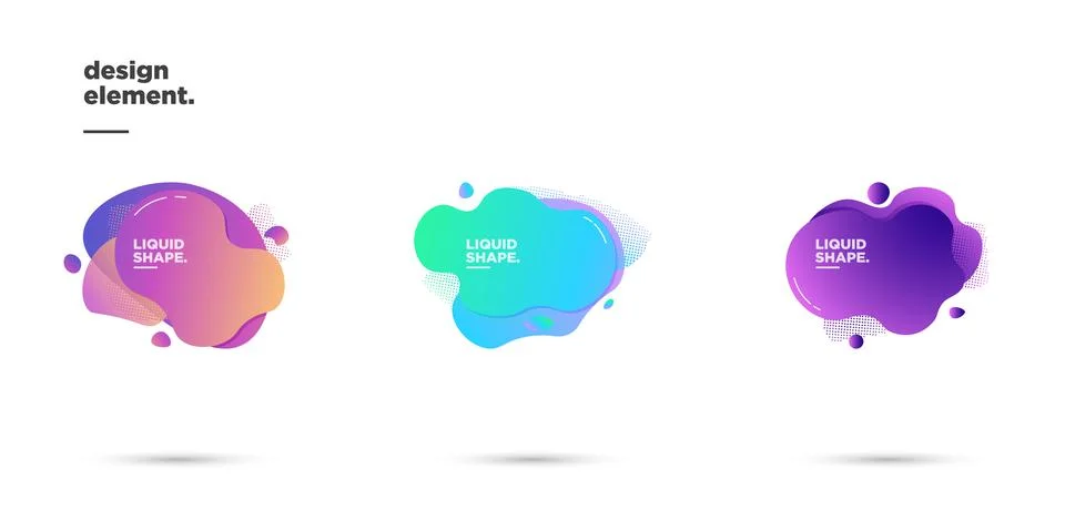 Liquid Shape 2 イラスト素材