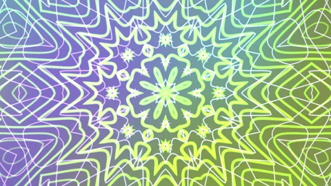 Liquid Shape Gradient – Calm Abstract Background Stock Footage 310641227