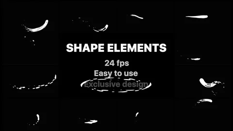 Liquid Shapes 스톡 After Effects