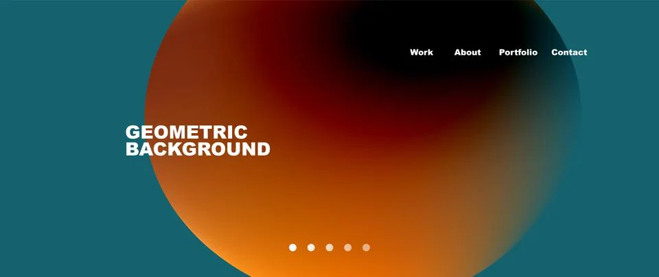 Liquid shapes with flowing gradient colors. Round elements and circles. Vector イラスト素材