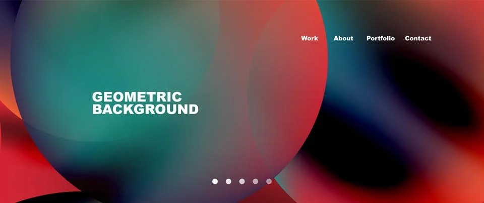 Liquid shapes with flowing gradient colors. Round elements and circles. Vector 스톡 일러스트