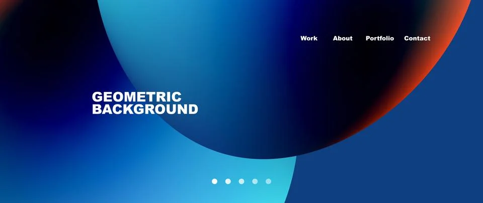 Liquid shapes with flowing gradient colors. Round elements and circles. Vector 库存插图