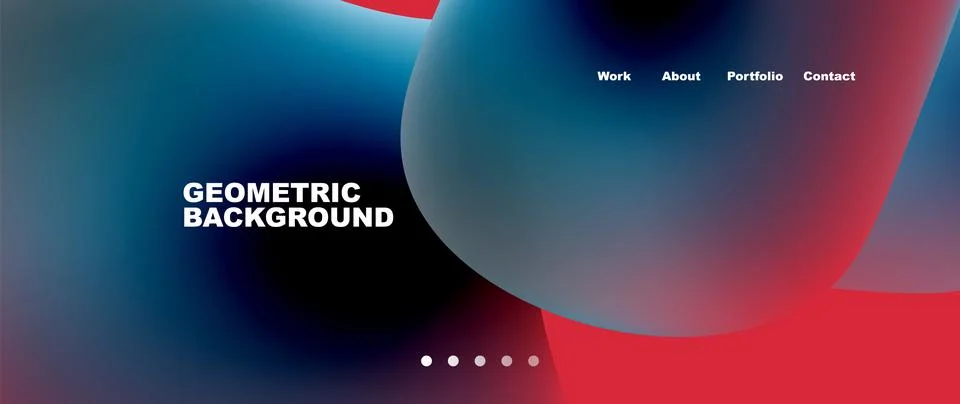 Liquid shapes with flowing gradient colors. Round elements and circles. Vector 스톡 일러스트