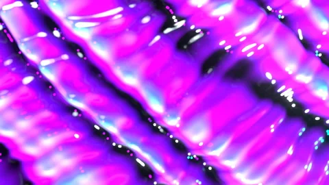 Liquid Silk Flowing Satin Waves: 3D Abstract Background Loop (4K Broadcast 16:9) Stock Footage 335736021