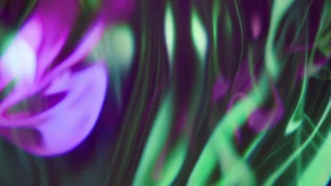 Liquid Silk Iridescent Abstract Background Seamless Loop Видео 336862623