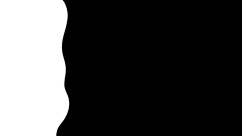 Liquid simple transitions pack isolated on black background. Stock Footage 299919175