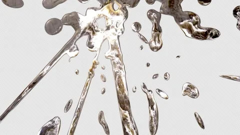 Liquid slash trails Stock-Footage 318618526