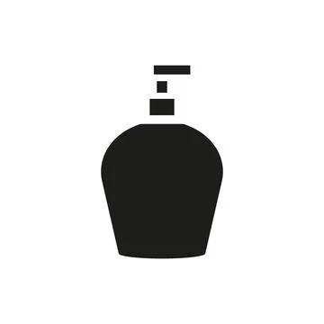 Liquid soap bathroom icon vector design templates simple and modern Stock Illustration
