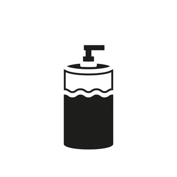 Liquid soap bathroom icon vector design templates simple and modern Stock Illustration