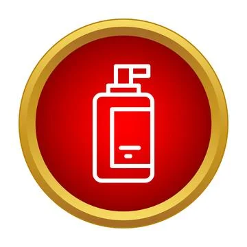 Liquid soap bottle icon representing personal hygiene and cleaning Stock Illustration