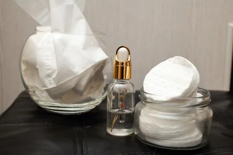 Liquid soap in a bottle Stock Photos