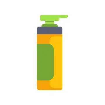 Liquid soap bottle pump dispenser for hygiene Stock Illustration