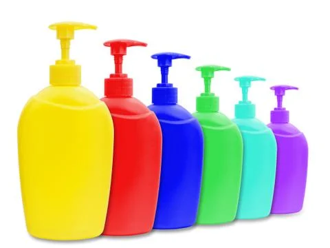 Liquid Soap Bottles Stock Photos