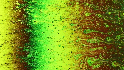 Liquid, Soap Bubble, Neon, Colorful Stock Footage 316913373